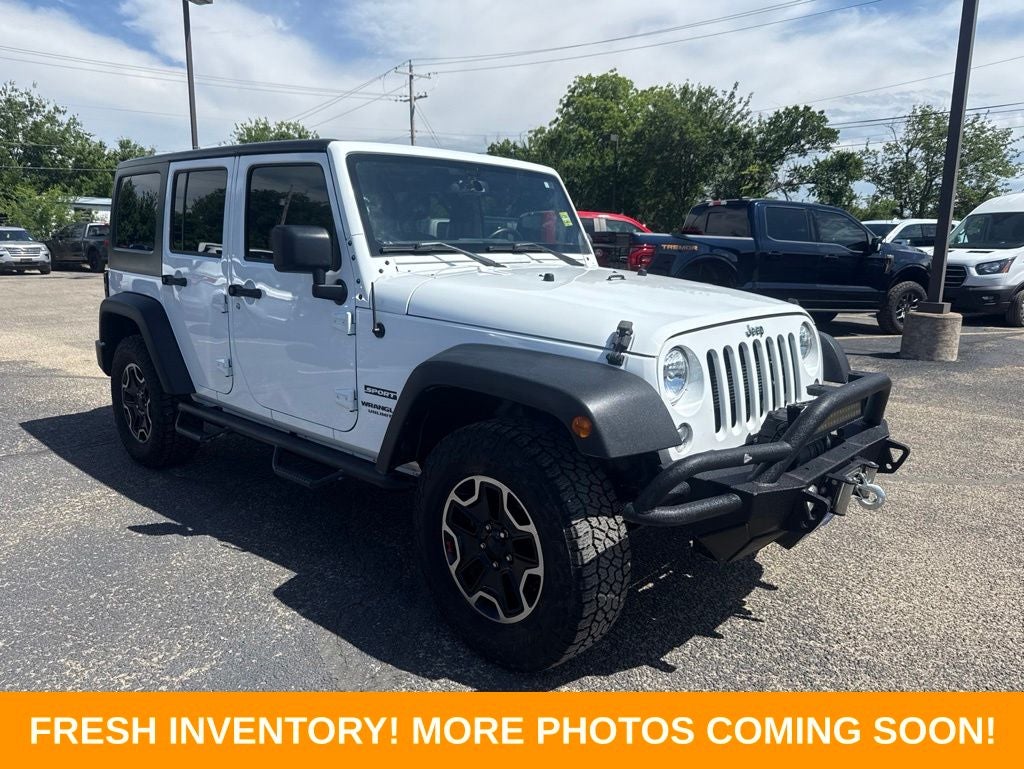 2017 Jeep Wrangler Unlimited Sport