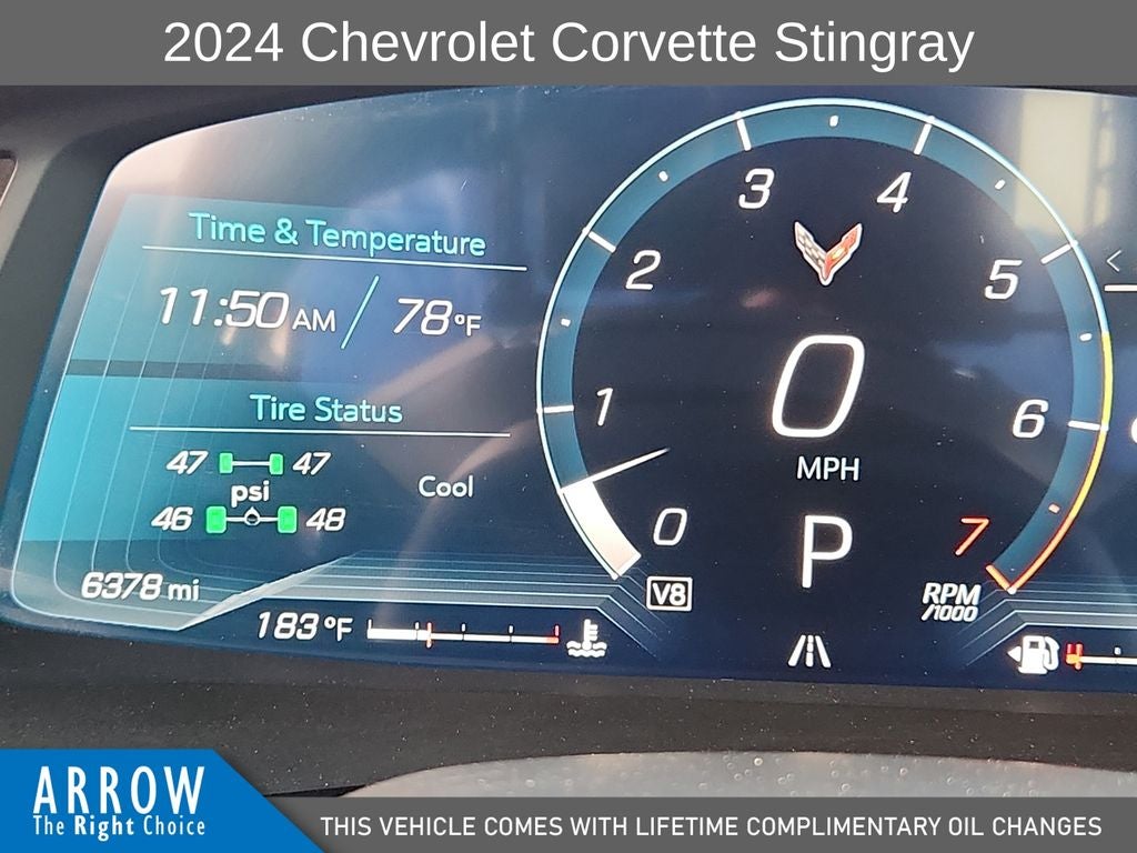 2024 Chevrolet Corvette Stingray 2LT