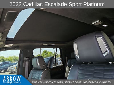2023 Cadillac Escalade Sport Platinum