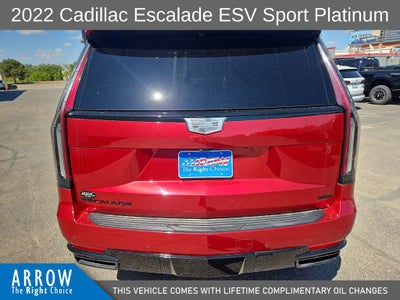 2022 Cadillac Escalade ESV Sport Platinum