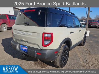 2025 Ford Bronco Sport Badlands