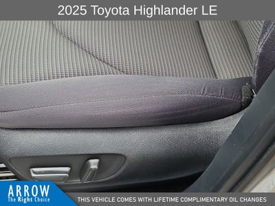 2025 Toyota Highlander LE