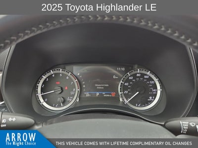 2025 Toyota Highlander LE