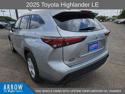 2025 Toyota Highlander LE