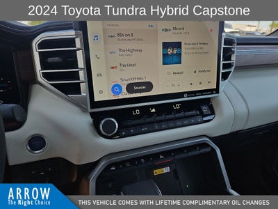 2024 Toyota Tundra Hybrid Capstone