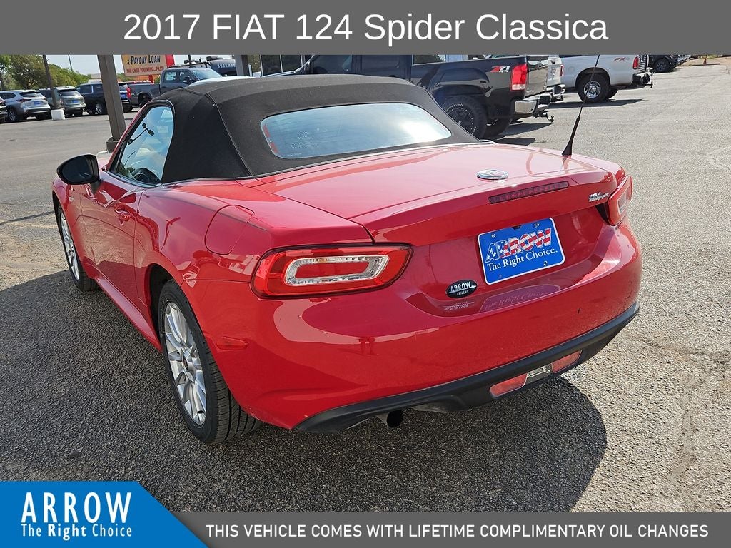 2017 FIAT 124 Spider Classica