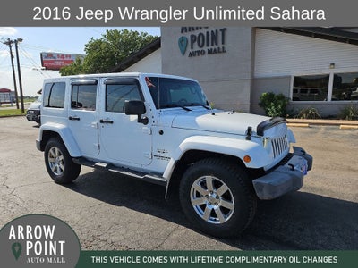 2016 Jeep Wrangler Unlimited Sahara