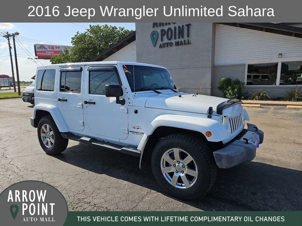 2016 Jeep Wrangler Unlimited Sahara