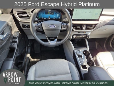 2025 Ford Escape Hybrid Platinum