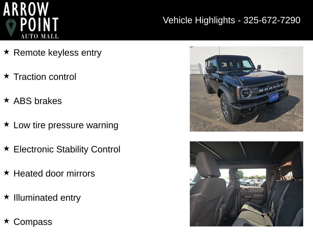 2023 Ford Bronco Big Bend