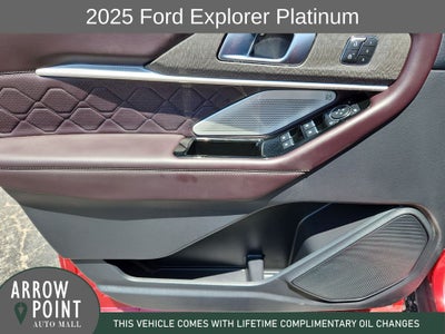 2025 Ford Explorer Platinum