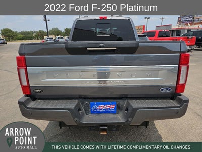 2022 Ford F-250SD Platinum