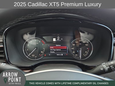 2025 Cadillac XT5 Premium Luxury