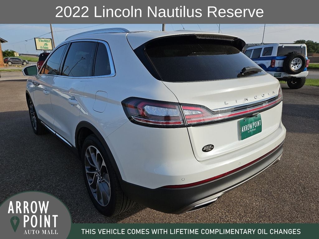 2022 Lincoln Nautilus Reserve