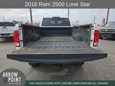 2016 RAM 2500 Lone Star