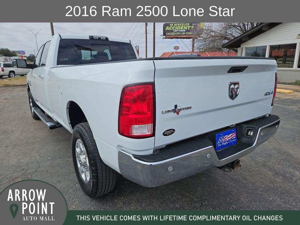 2016 RAM 2500 Lone Star