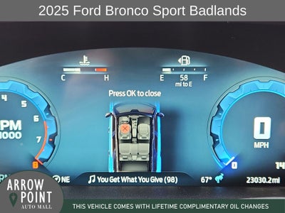 2025 Ford Bronco Sport Badlands