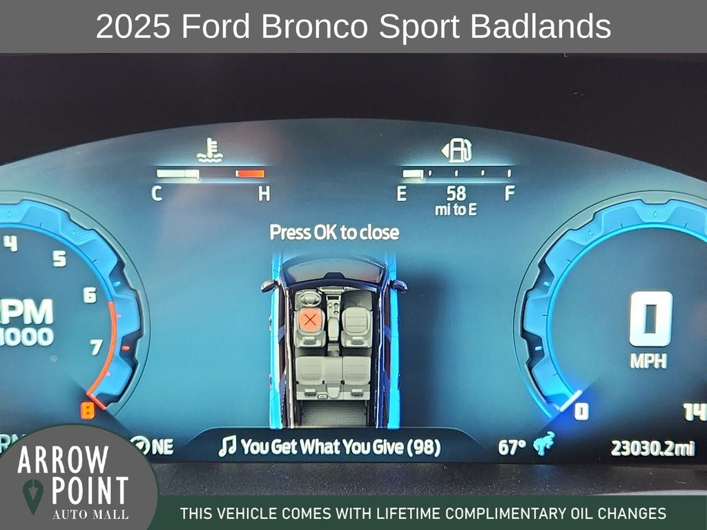 2025 Ford Bronco Sport Badlands
