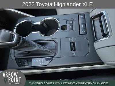 2022 Toyota Highlander XLE