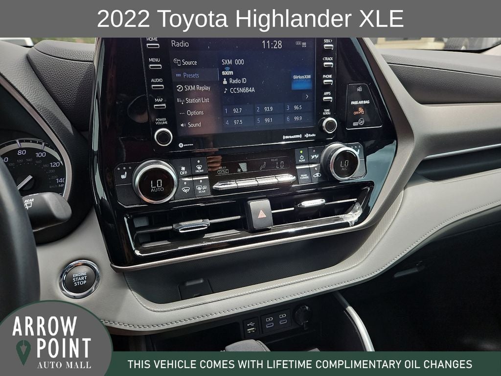 2022 Toyota Highlander XLE