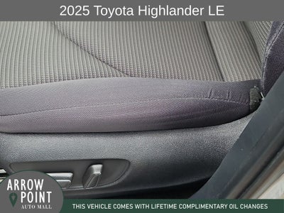 2025 Toyota Highlander LE