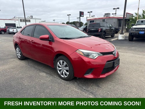 2016 Toyota Corolla LE