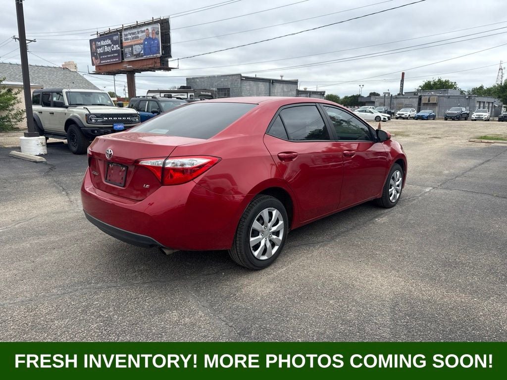 2016 Toyota Corolla LE