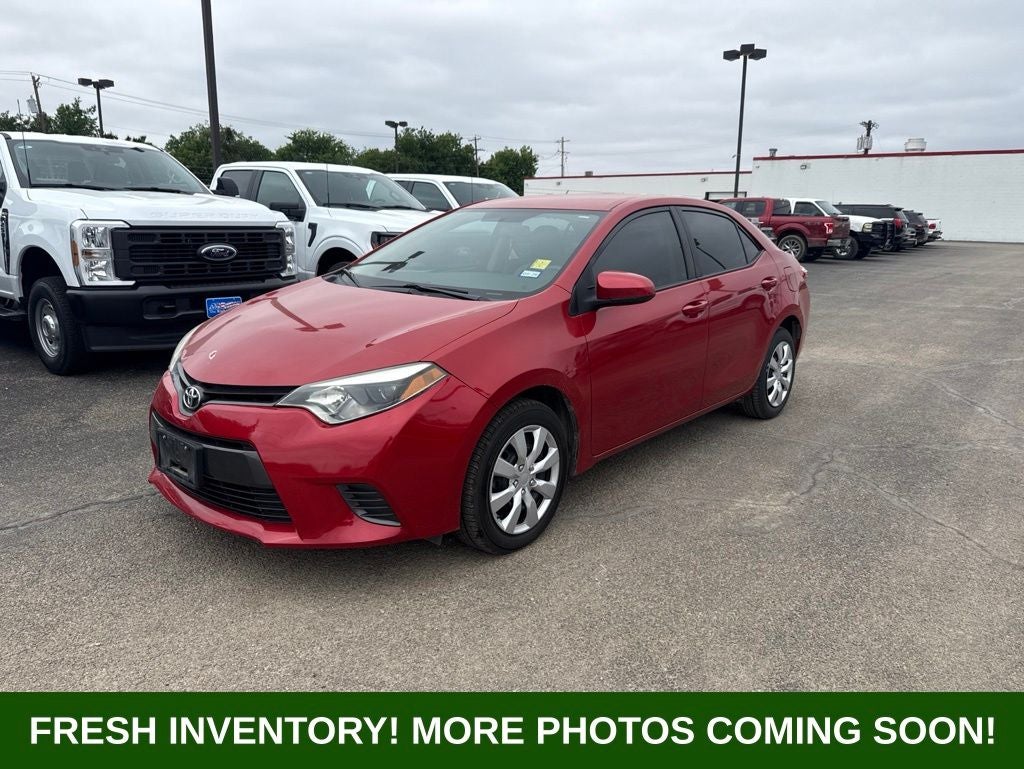 2016 Toyota Corolla LE