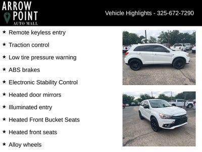 2018 Mitsubishi Outlander Sport 2.0 LE