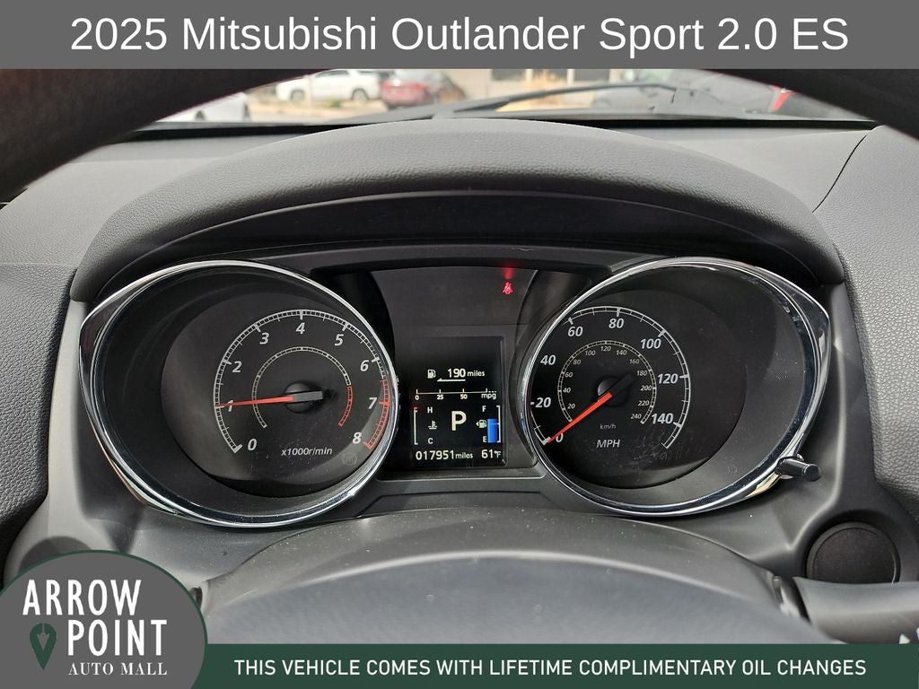 2025 Mitsubishi Outlander Sport 2.0 ES