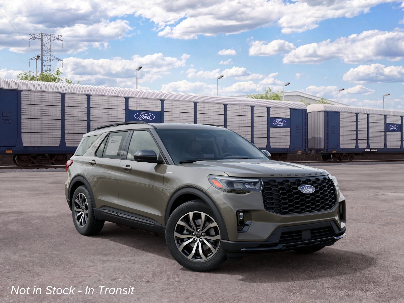 2027 Ford Explorer 4-Door 4DR RWD ST-LINE
