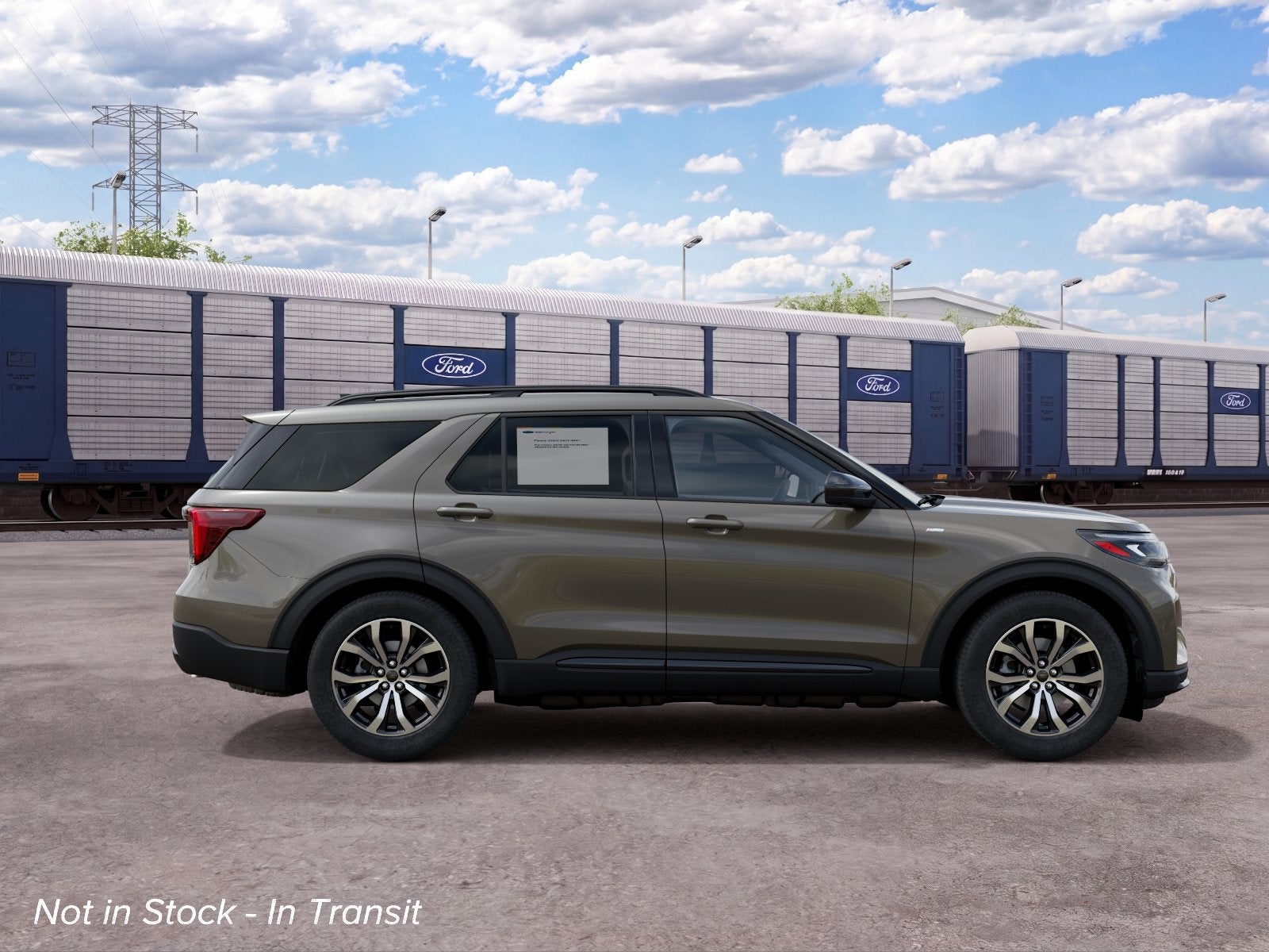 2027 Ford Explorer 4-Door 4DR RWD ST-LINE