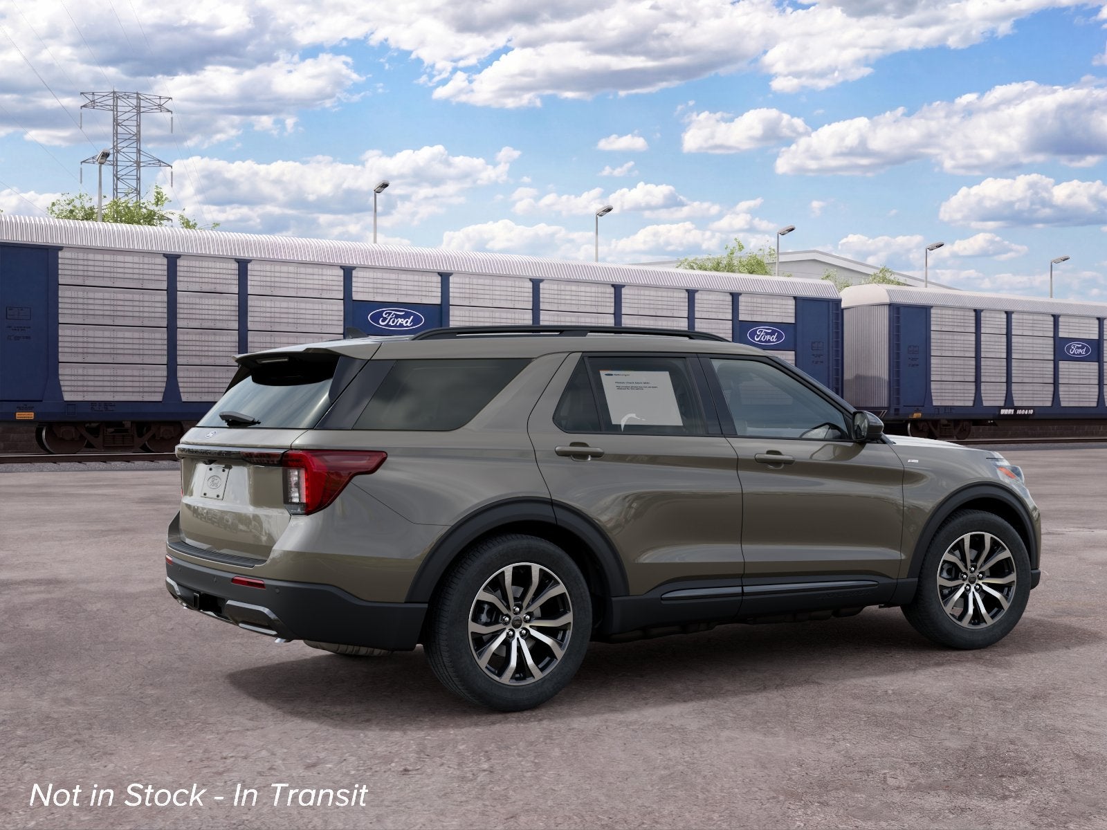 2027 Ford Explorer 4-Door 4DR RWD ST-LINE