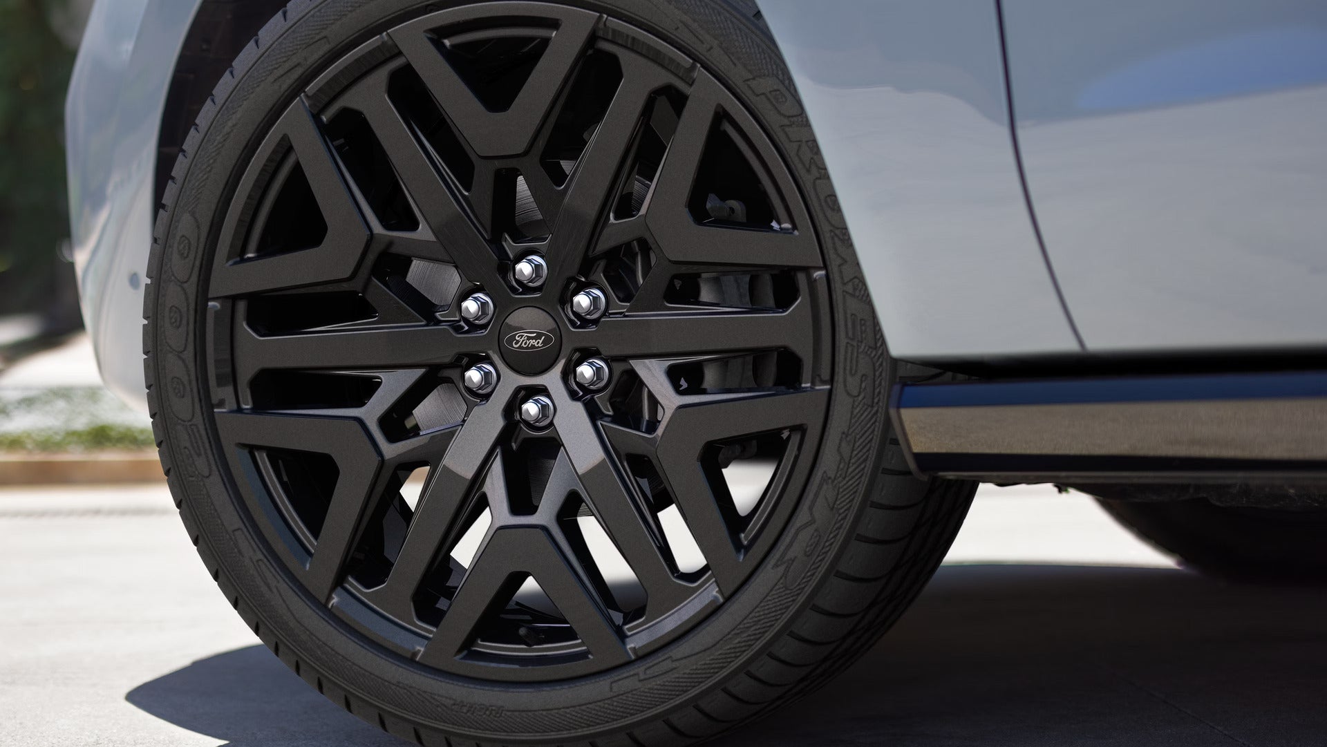 tire and rim up close on a 2026 ford expedition