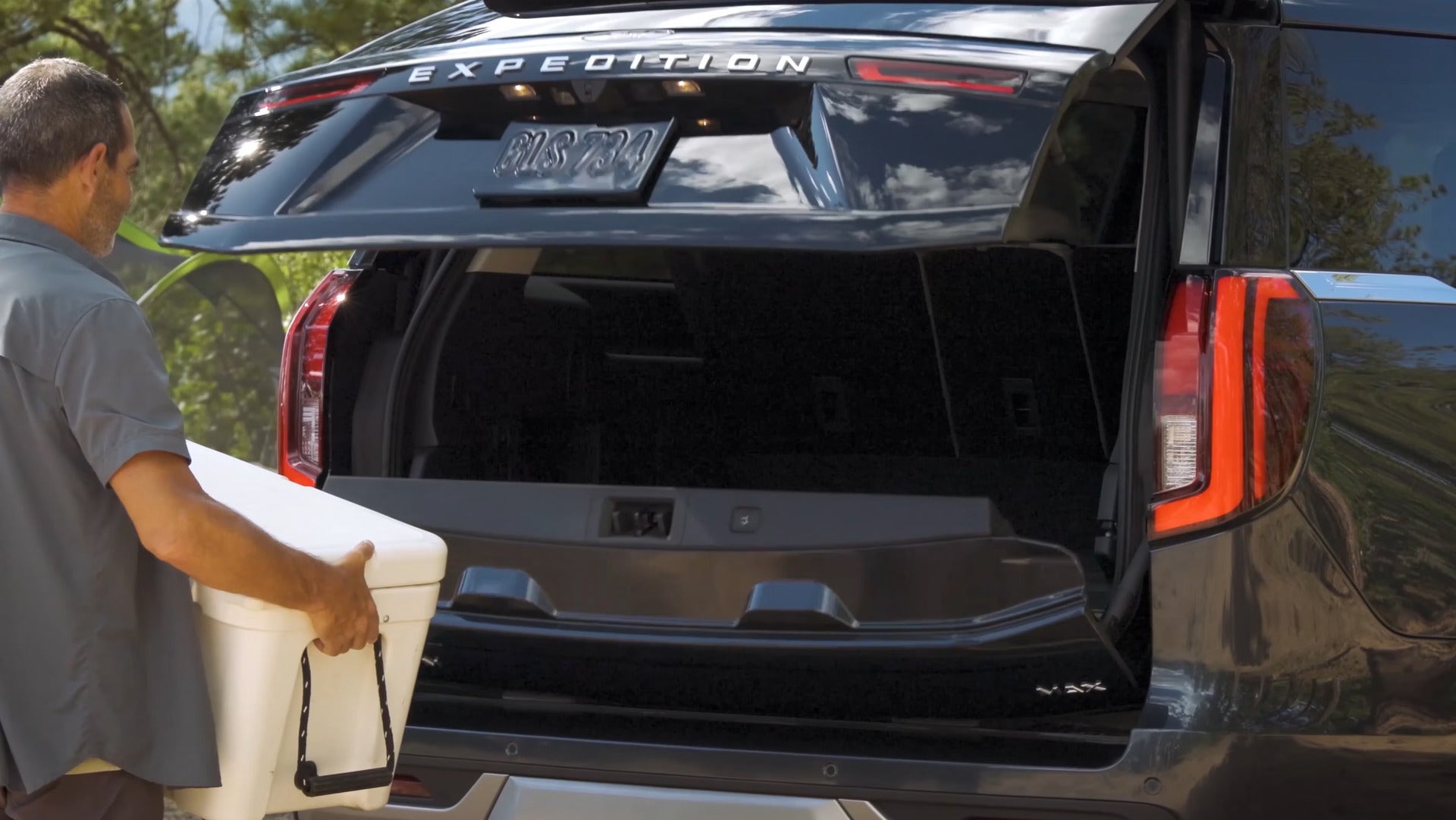 2026 Ford Expedition Split Gate and cargo dimensions