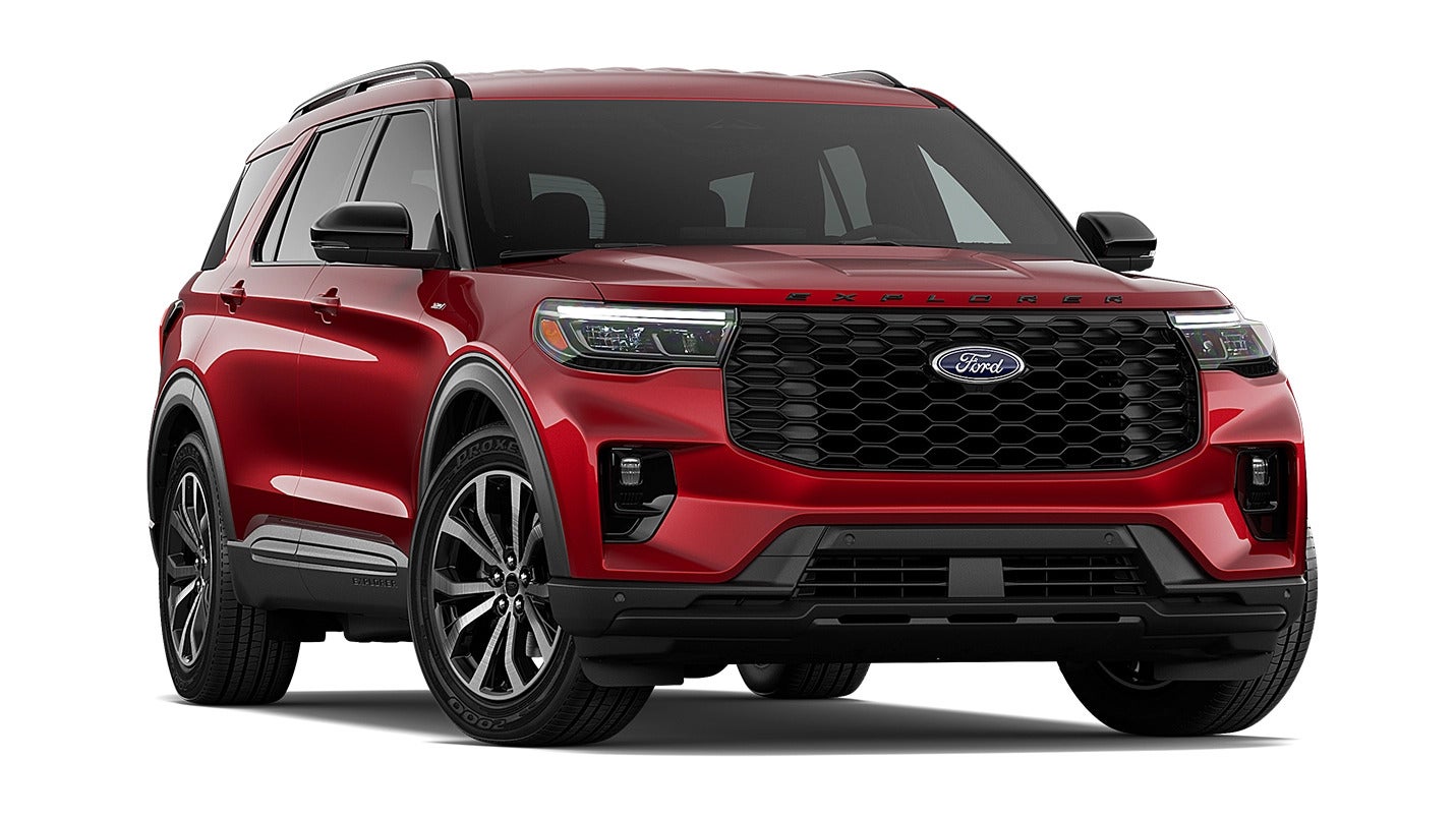 Ford Explorer ST-Line trim.