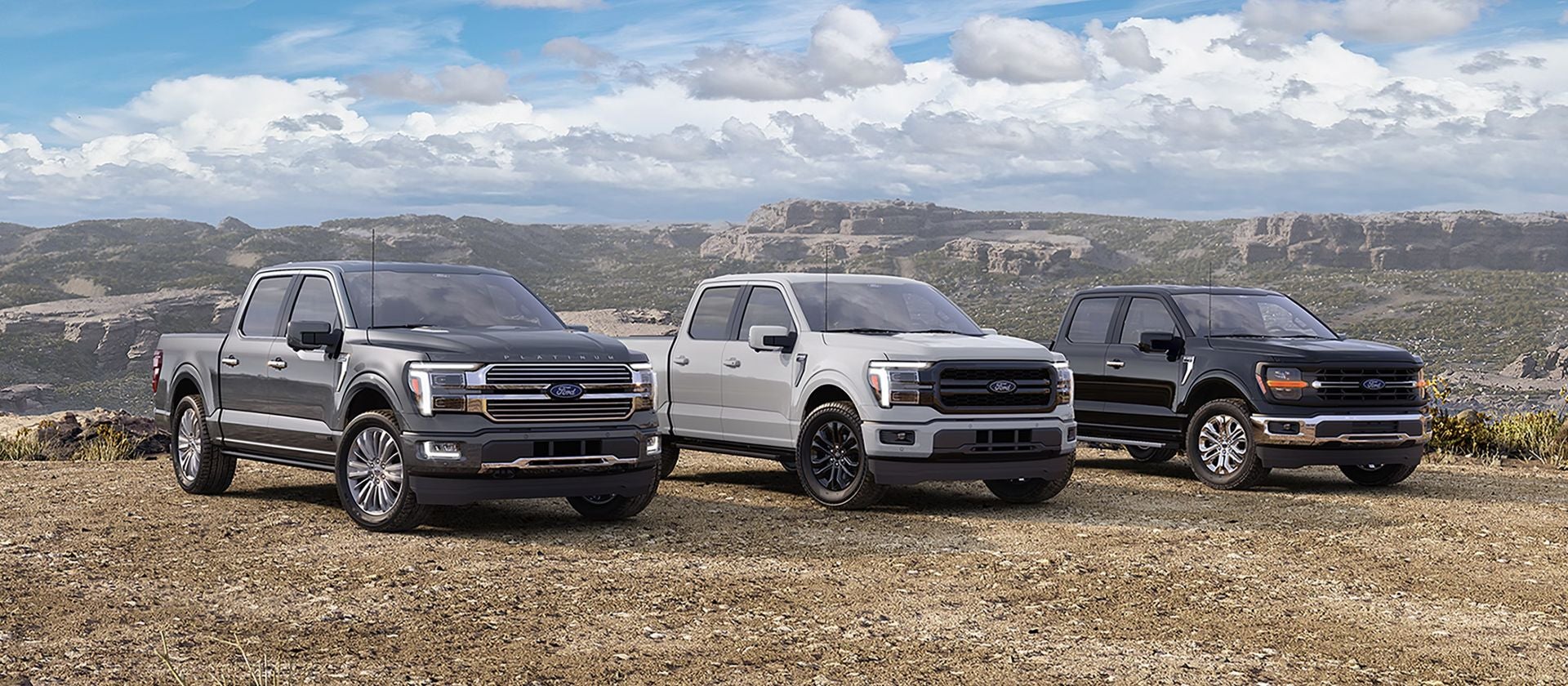 Three 2026 Ford F-150