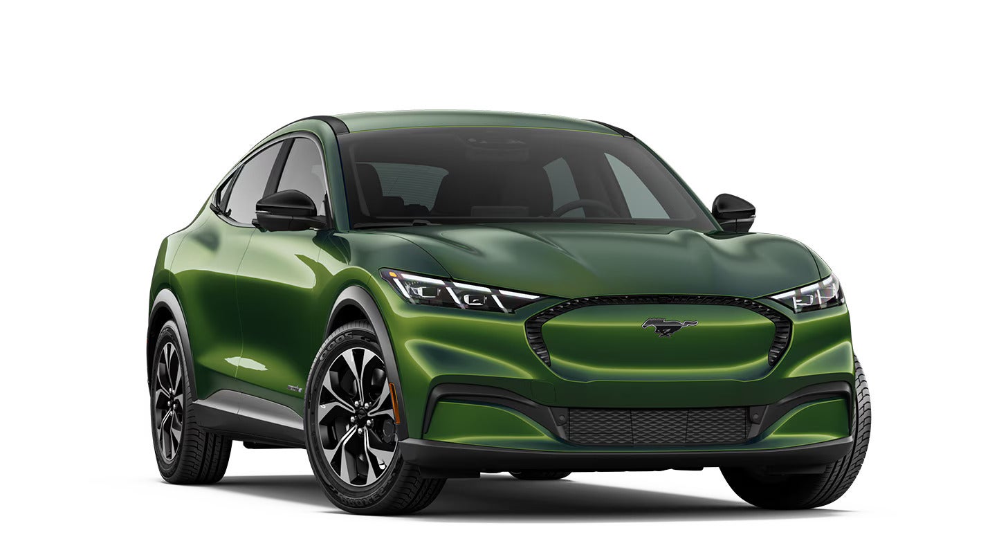 The Mustang Mach-E Select trim.