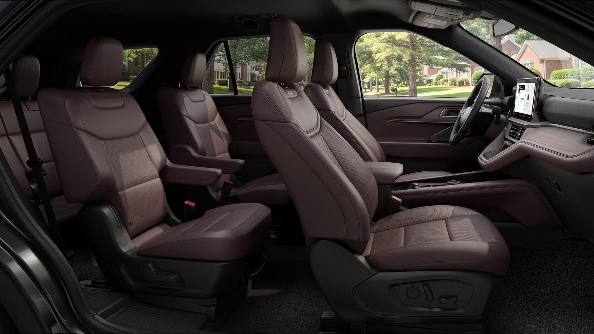 2027 Ford Explorer interior comfort and cargo