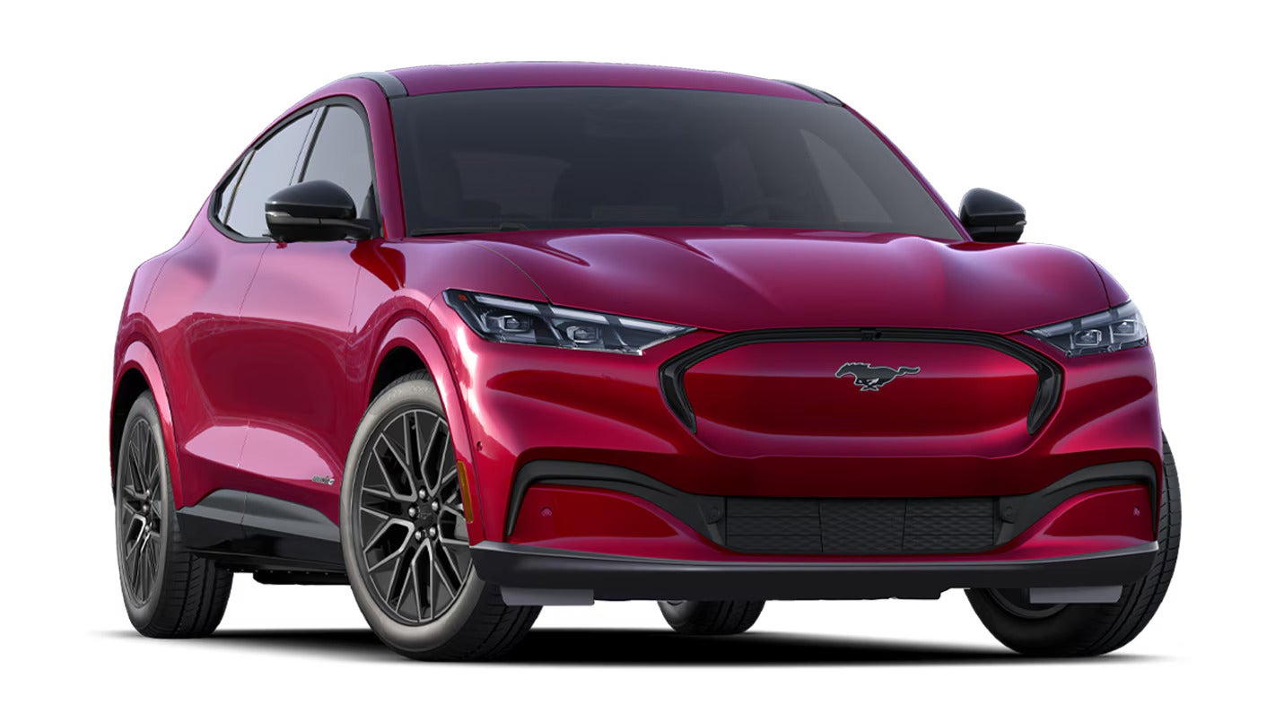 The mustang mach-e Premium trim.