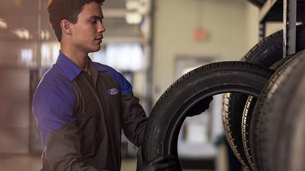 2027 Ford Super Duty tire rotation service