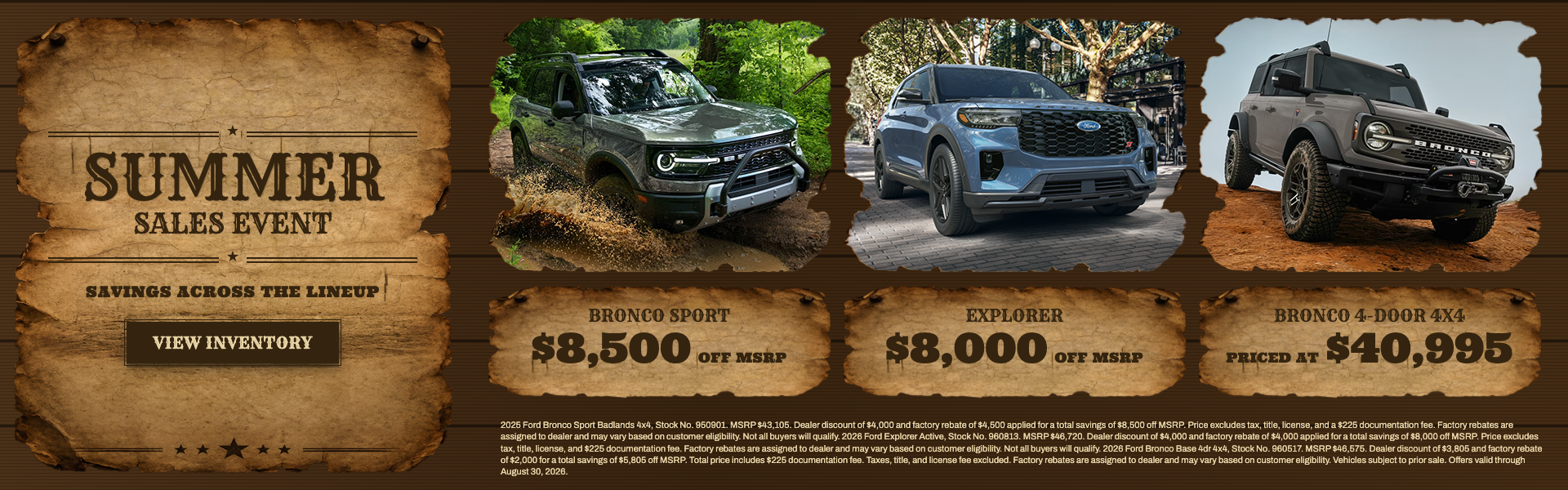 SUV Deals at Arrow Ford in Abilene, TX