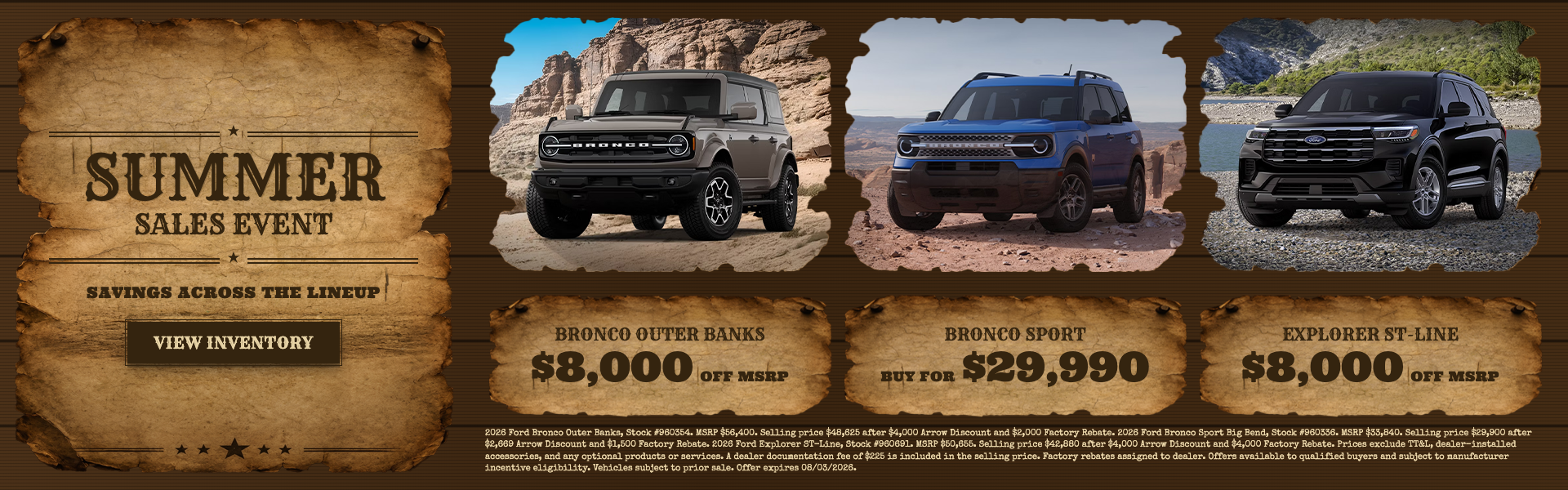 SUV Deals at Arrow Ford in Abilene, TX