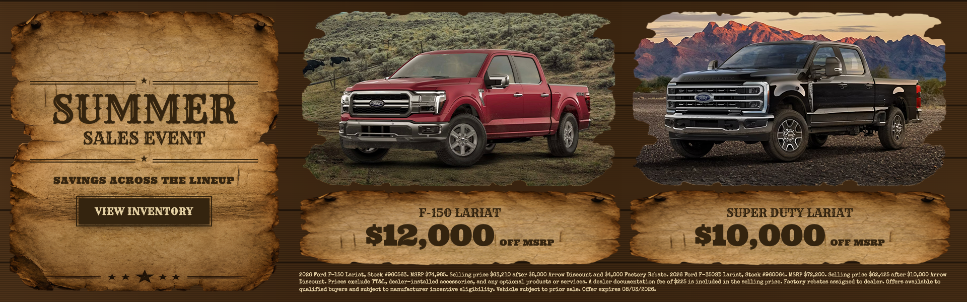 F Series Deals at Arrow Ford in Abilene, TX